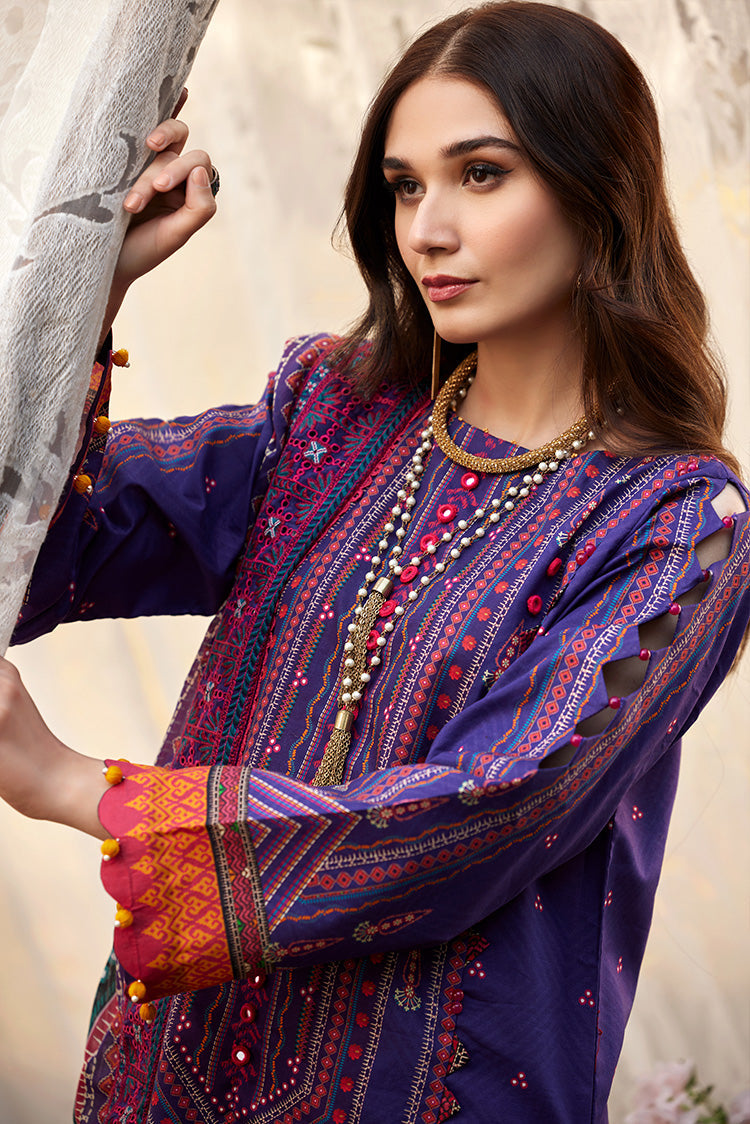 Ellena | Luxury Embroidered Collection | D02 by Ellena - Designer Dress - Type: Ladies Clothes - Available at Libayah - 100% Original