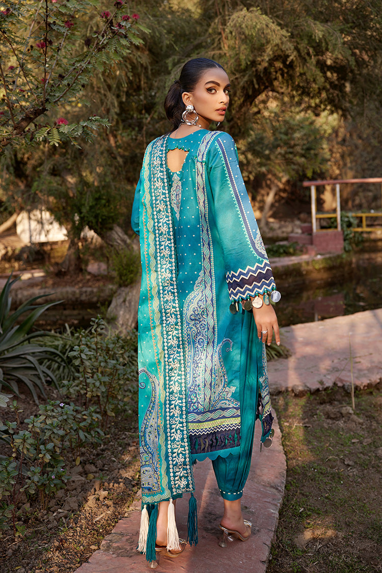 Ellena | Luxury Embroidered Collection | D07 by Ellena - Designer Dress - Type: Ladies Clothes - Available at Libayah - 100% Original