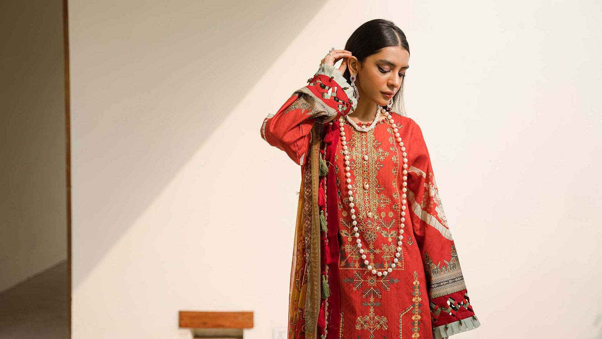 Ellena | Luxury Embroidered Collection | D18 by Ellena - Designer Dress - Type: Ladies Clothes - Available at Libayah - 100% Original