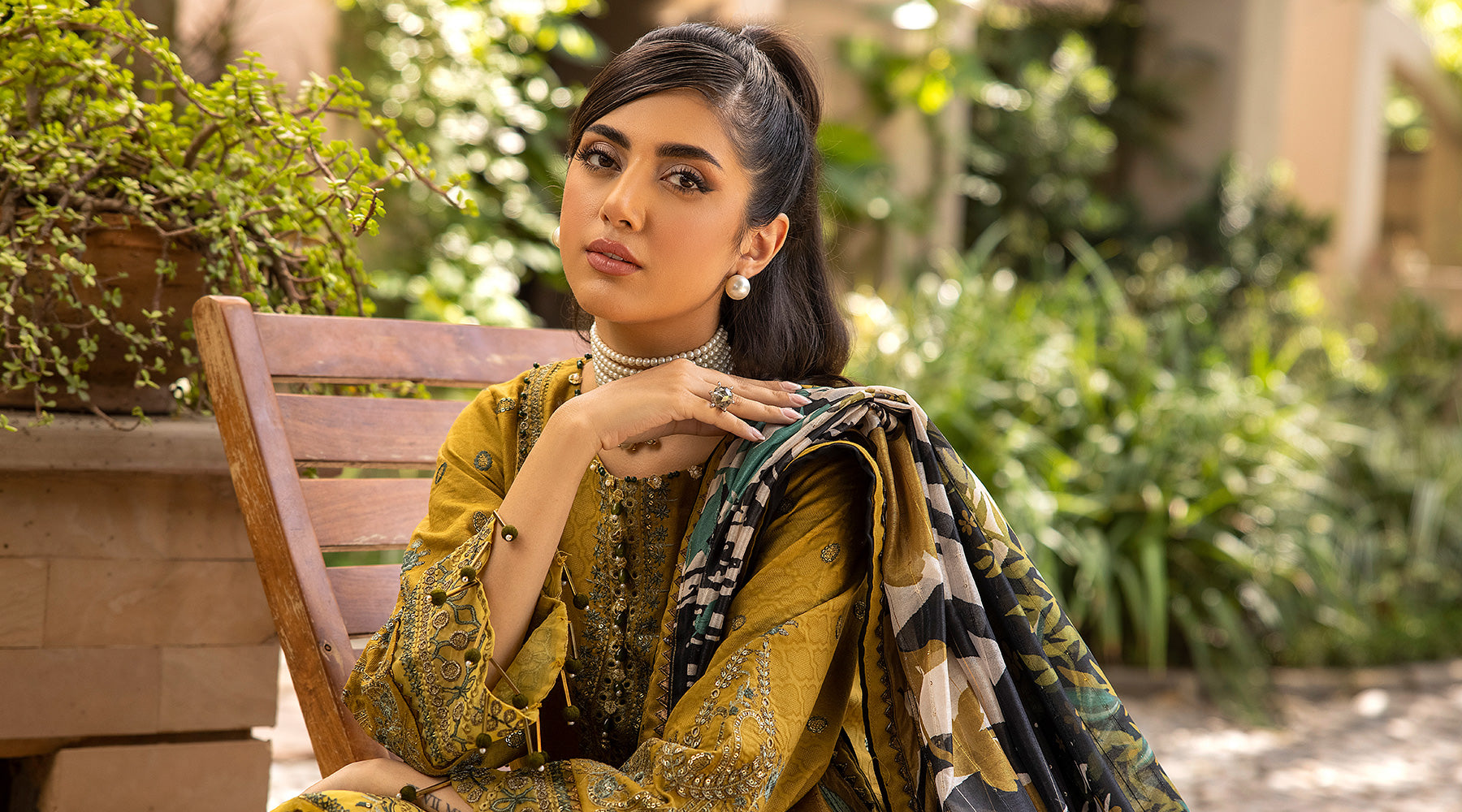 Ellena | Luxury Embroidered Collection | D17 by Ellena - Designer Dress - Type: Ladies Clothes - Available at Libayah - 100% Original