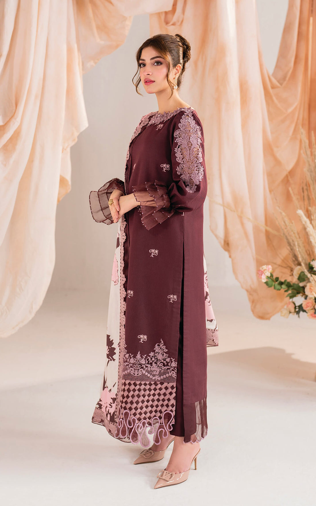 Asifa and Nabeel | Winter Meraki 24 | Elysian-MW-12 by Asifa and Nabeel - Designer Dress - Type: Ladies Clothes - Available at Libayah - 100% Original