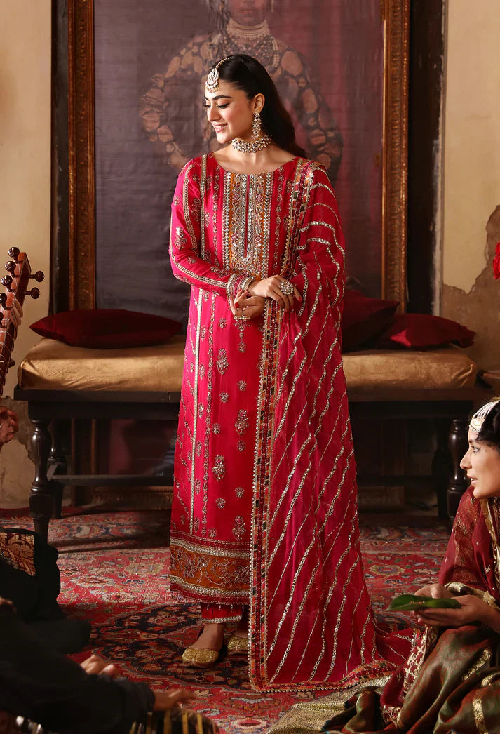 Emaan Adeel | Ghazal Luxury Formals | GH-05 by Emaan Adeel - Designer Dress - Type: Ladies Clothes - Available at Libayah - 100% Original