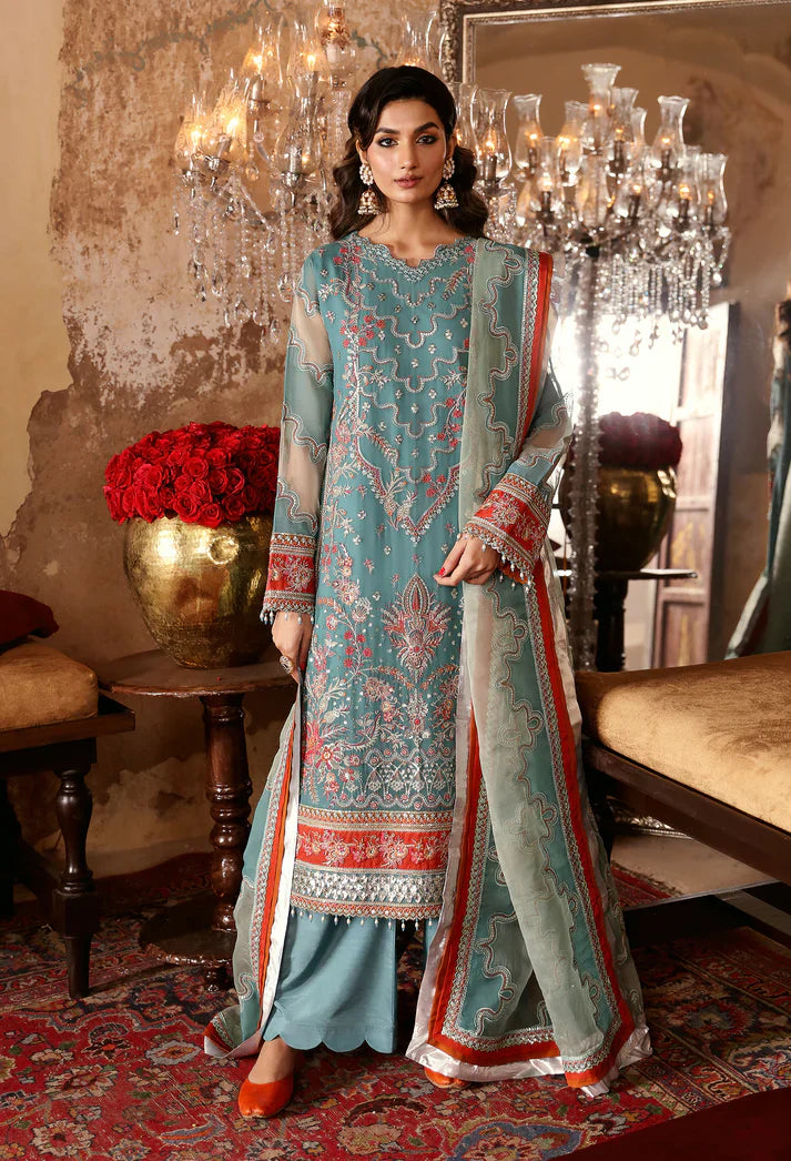 Emaan Adeel | Ghazal Luxury Formals | GH-06 by Emaan Adeel - Designer Dress - Type: Ladies Clothes - Available at Libayah - 100% Original