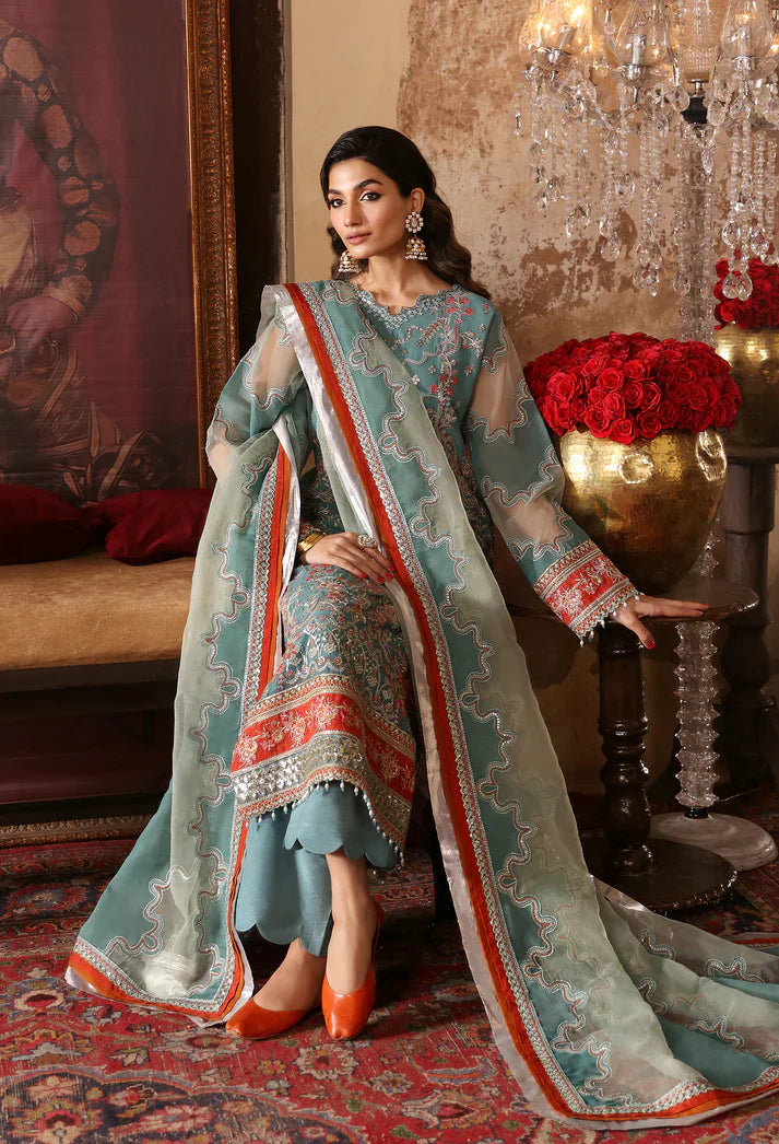 Emaan Adeel | Ghazal Luxury Formals | GH-06 by Emaan Adeel - Designer Dress - Type: Ladies Clothes - Available at Libayah - 100% Original
