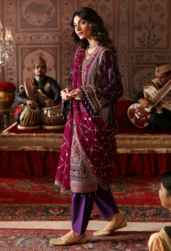 Emaan Adeel | Ghazal Luxury Formals | GH-01 by Emaan Adeel - Designer Dress - Type: Ladies Clothes - Available at Libayah - 100% Original