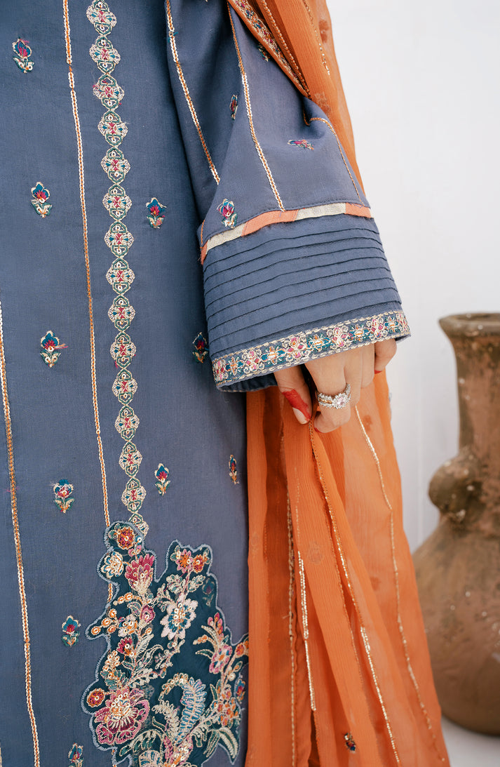 Emaan Adeel | Gul Mohr Eid Pret | AMBER by Emaan Adeel - Designer Dress - Type: Ladies Clothes - Available at Libayah - 100% Original