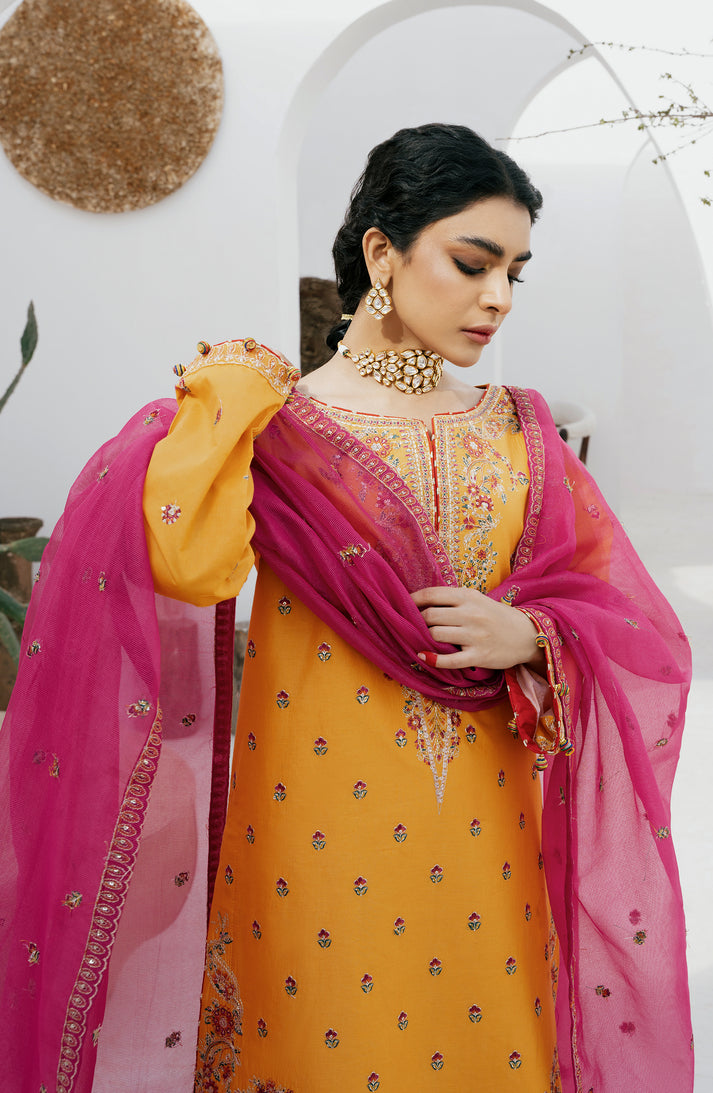 Emaan Adeel | Gul Mohr Eid Pret | WASHMA by Emaan Adeel - Designer Dress - Type: Ladies Clothes - Available at Libayah - 100% Original