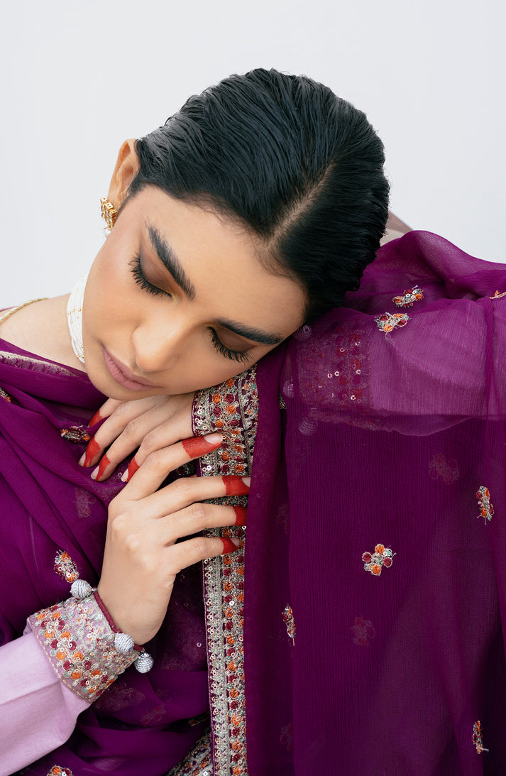 Emaan Adeel | Gul Mohr Eid Pret | NEHRAJ by Emaan Adeel - Designer Dress - Type: Ladies Clothes - Available at Libayah - 100% Original