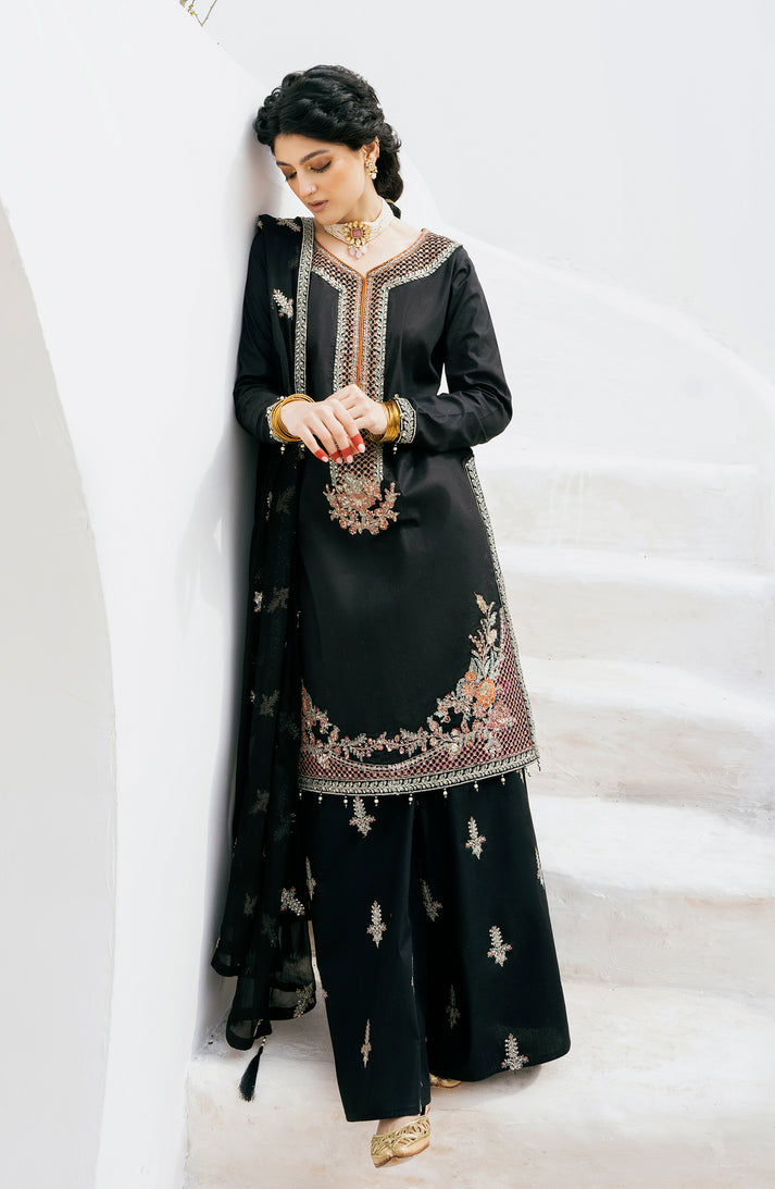 Emaan Adeel | Gul Mohr Eid Pret | MAHLAKA by Emaan Adeel - Designer Dress - Type: Ladies Clothes - Available at Libayah - 100% Original