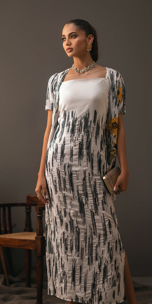 Erum Khan | Beyond Chic | Desert Jewel by Erum Khan - Designer Dress - Type: Ladies Clothes - Available at Libayah - 100% Original