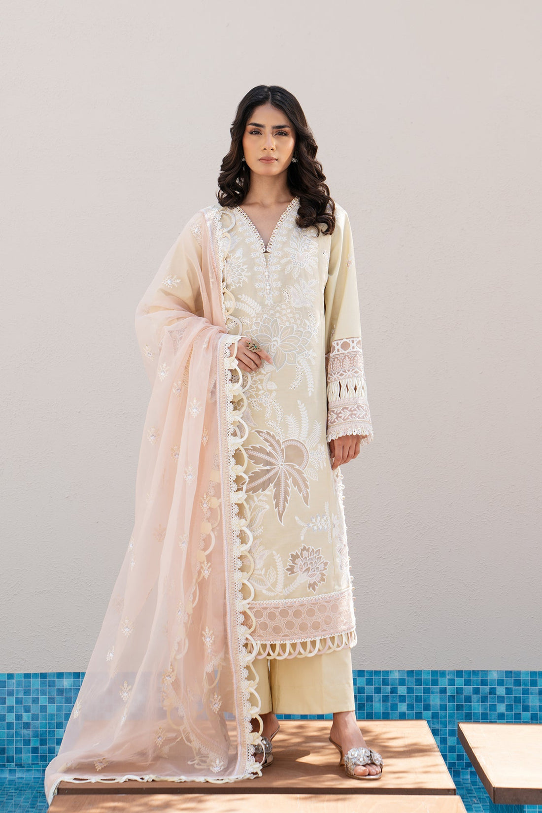 Ethnic | Rozana Winter Collection | ET-02 by Ethnic - Designer Dress - Type: Ladies Clothes - Available at Libayah - 100% Original