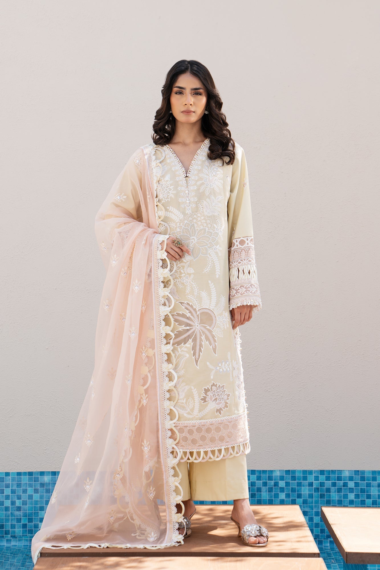 Ethnic | Rozana Winter Collection | ET-02 by Ethnic - Designer Dress - Type: Ladies Clothes - Available at Libayah - 100% Original