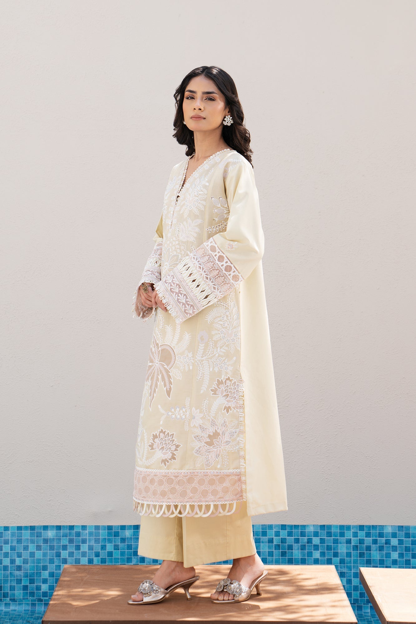Ethnic | Rozana Winter Collection | ET-02 by Ethnic - Designer Dress - Type: Ladies Clothes - Available at Libayah - 100% Original