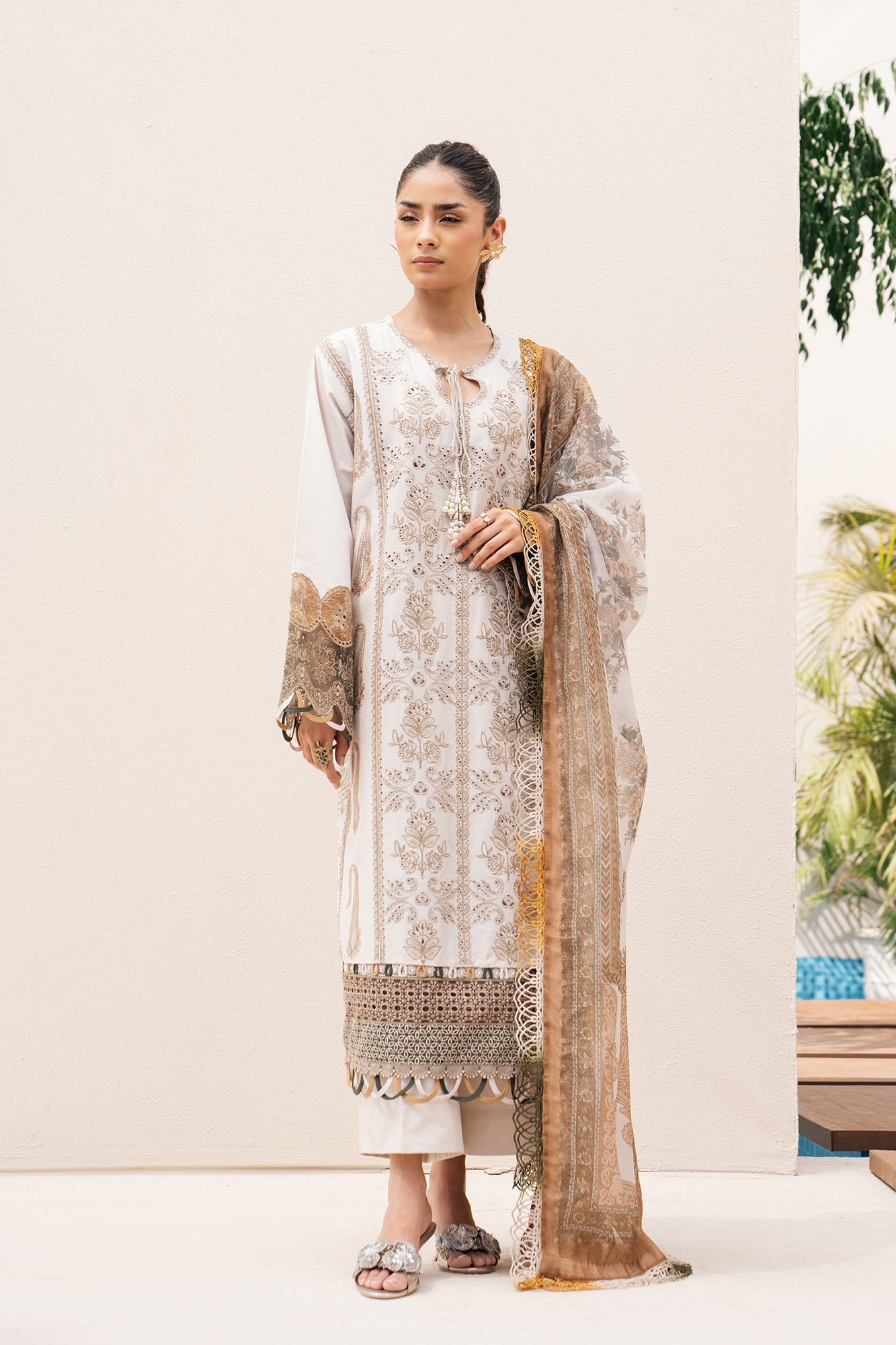 Ethnic | Rozana Winter Collection | ET-01 by Ethnic - Designer Dress - Type: Ladies Clothes - Available at Libayah - 100% Original