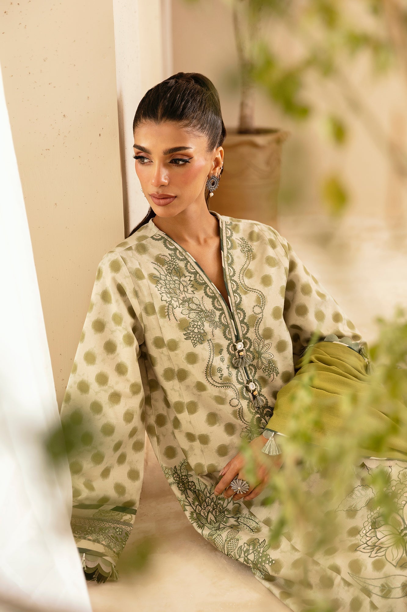 Ethnic | Rozana Winter Collection | ET-11 by Ethnic - Designer Dress - Type: Ladies Clothes - Available at Libayah - 100% Original