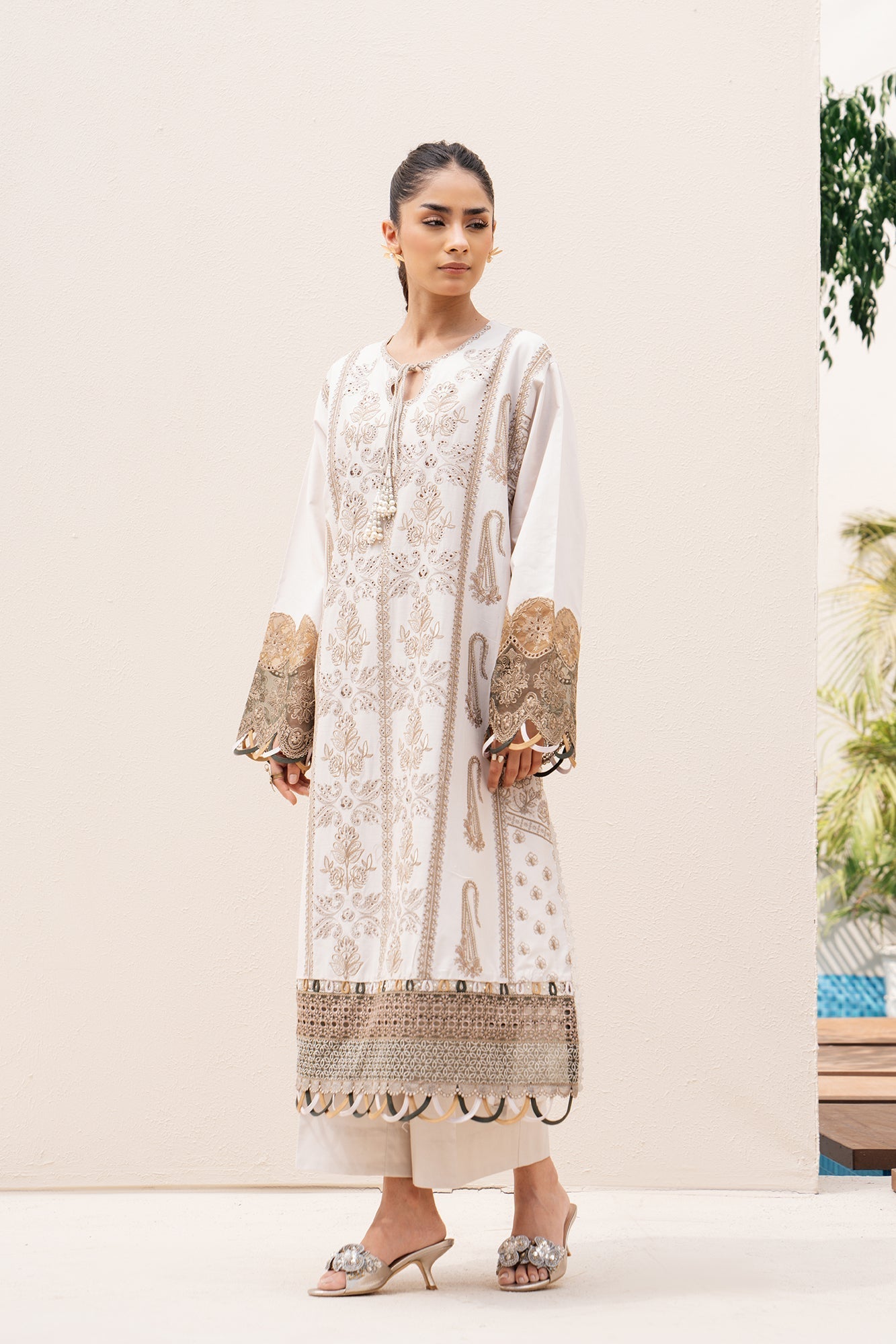 Ethnic | Rozana Winter Collection | ET-01 by Ethnic - Designer Dress - Type: Ladies Clothes - Available at Libayah - 100% Original