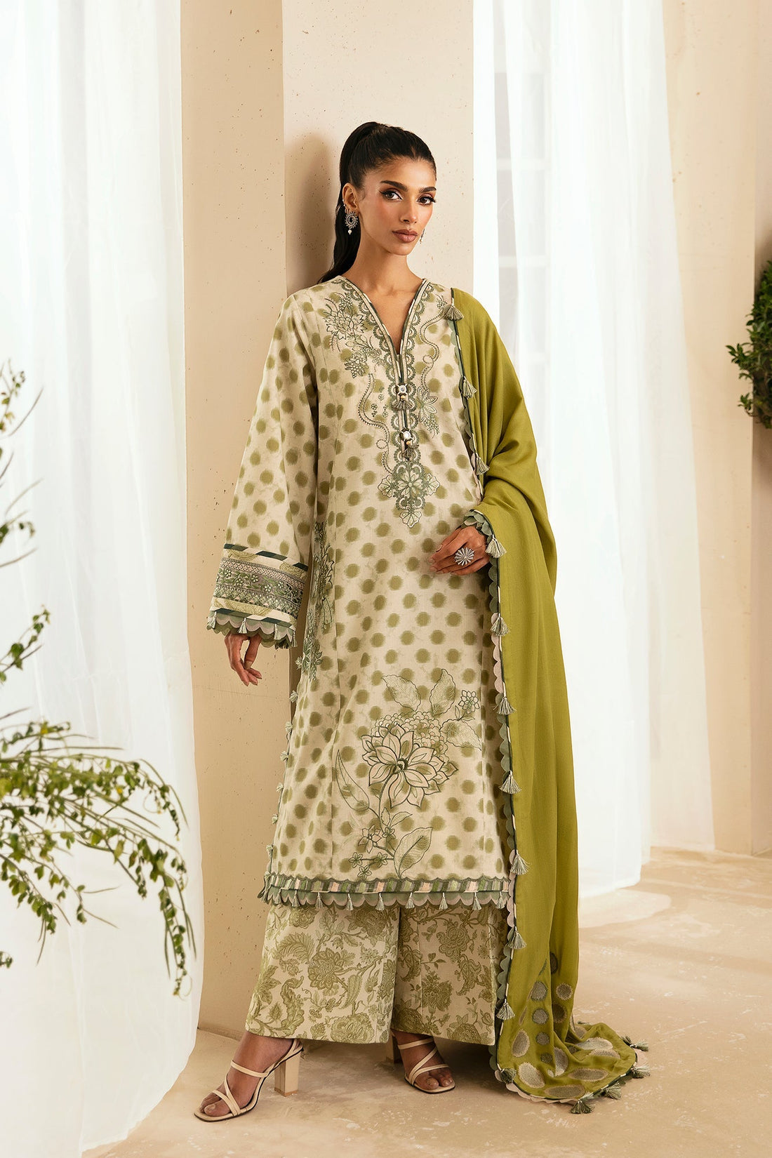 Ethnic | Rozana Winter Collection | ET-11 by Ethnic - Designer Dress - Type: Ladies Clothes - Available at Libayah - 100% Original