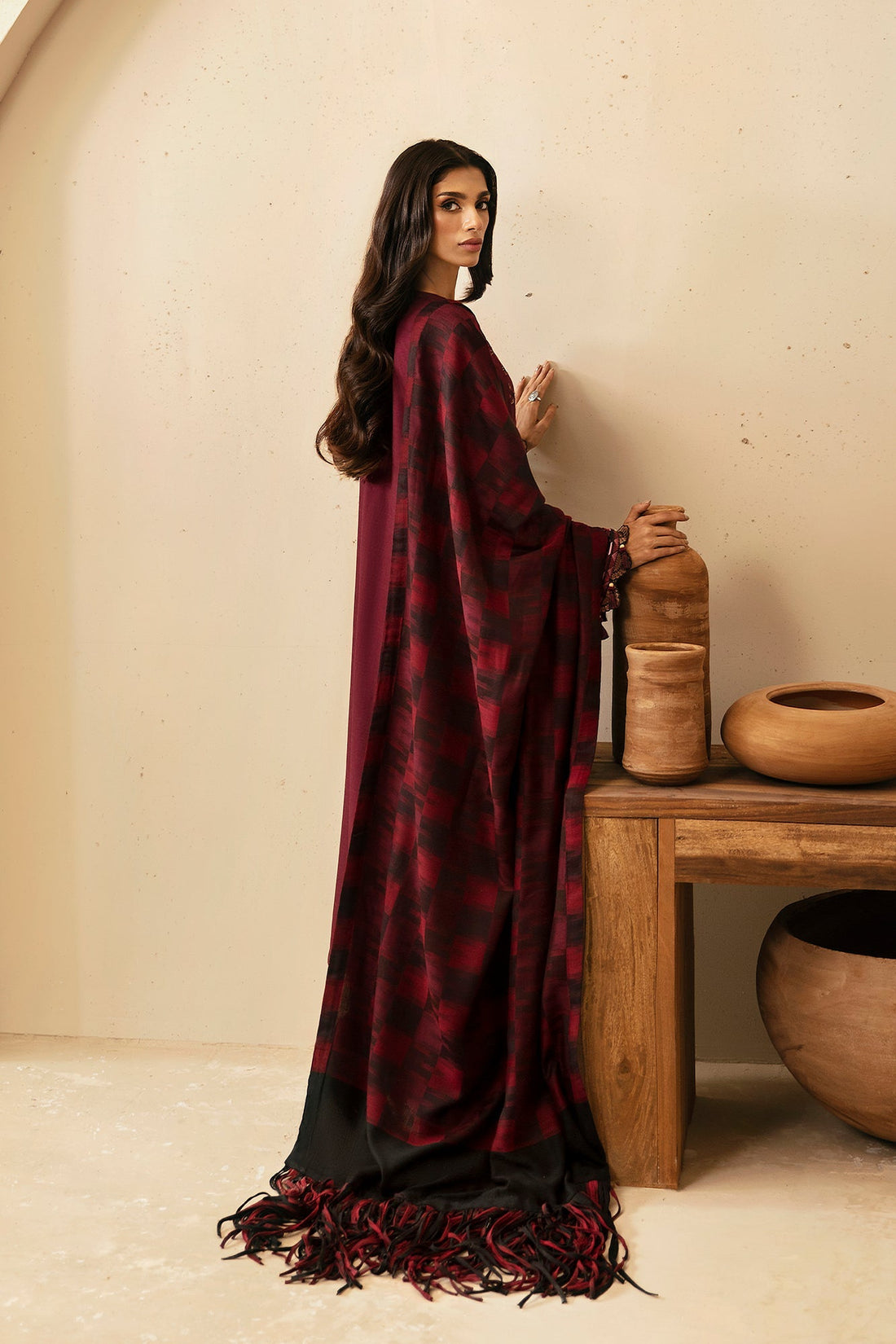 Ethnic | Rozana Winter Collection | ET-14 by Ethnic - Designer Dress - Type: Ladies Clothes - Available at Libayah - 100% Original