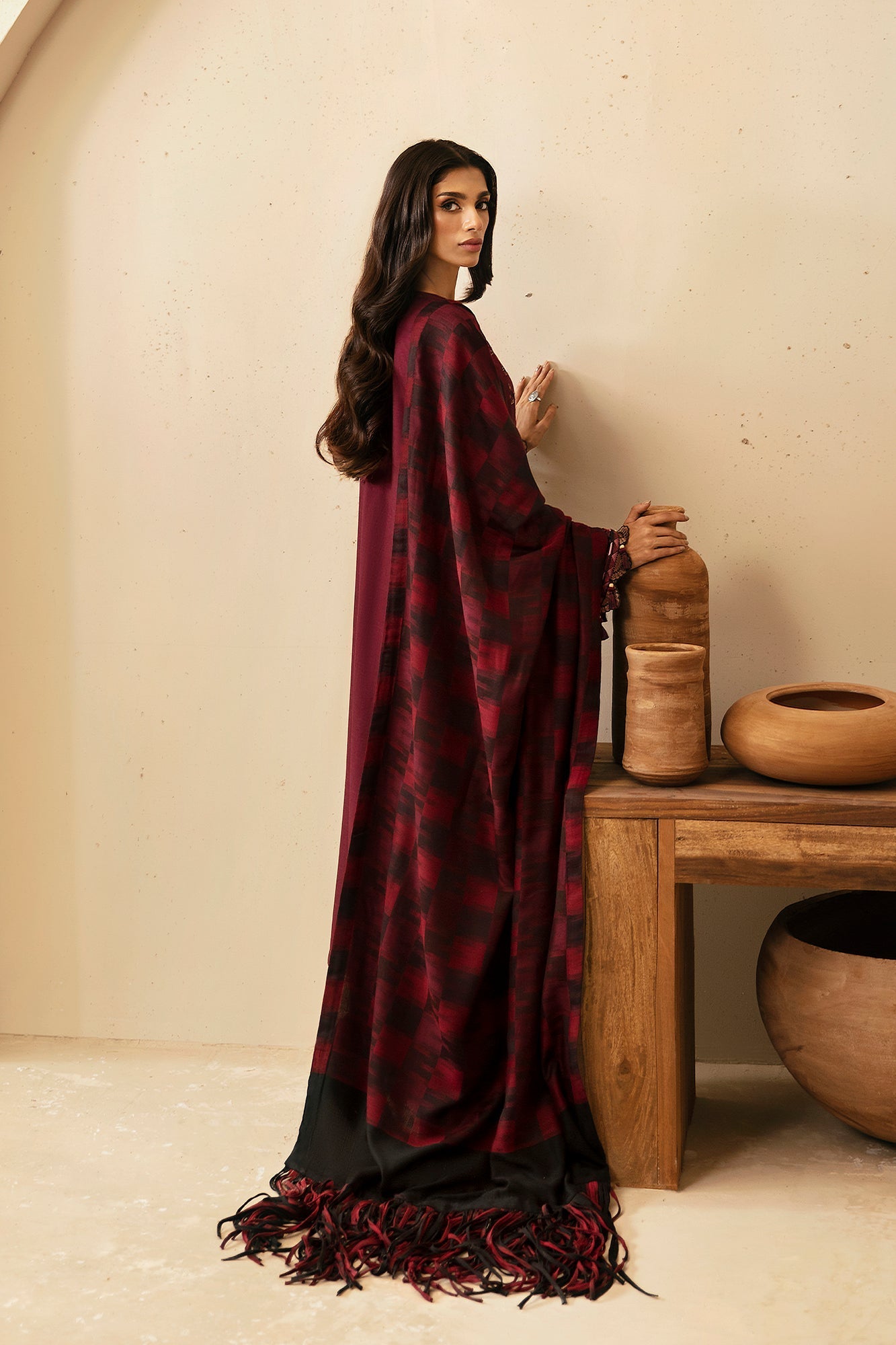 Ethnic | Rozana Winter Collection | ET-14 by Ethnic - Designer Dress - Type: Ladies Clothes - Available at Libayah - 100% Original