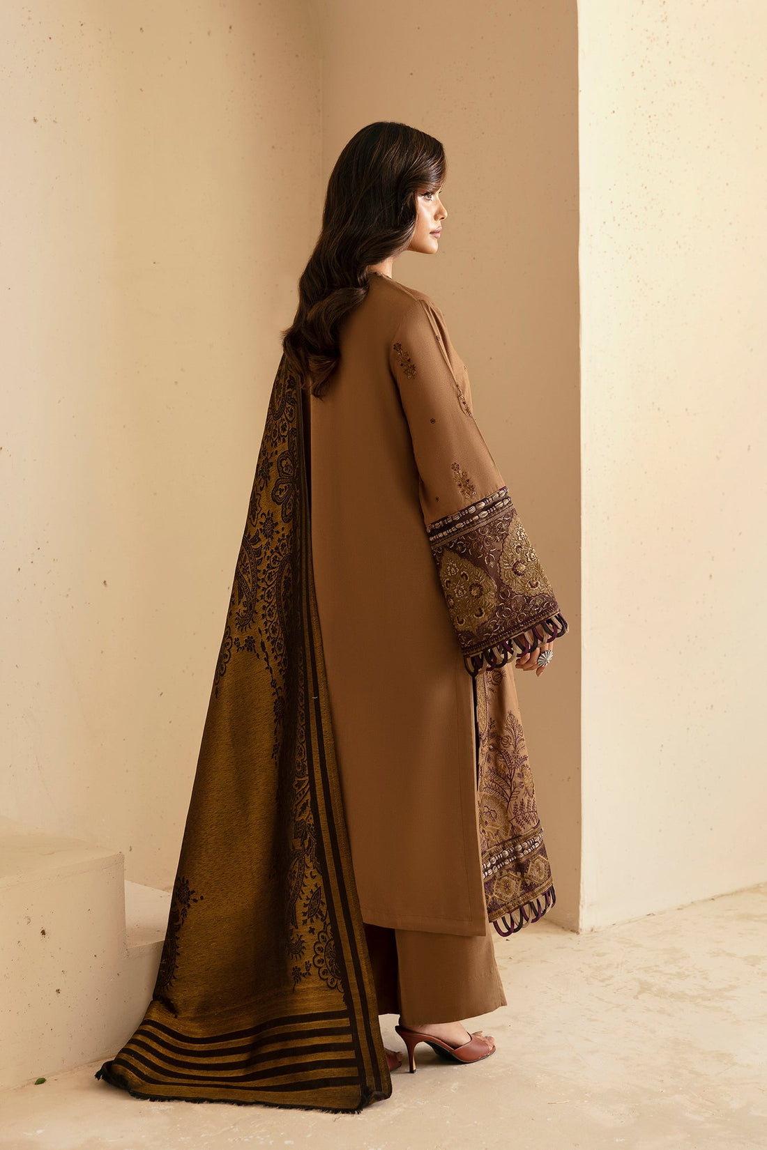 Ethnic | Rozana Winter Collection | ET-13 by Ethnic - Designer Dress - Type: Ladies Clothes - Available at Libayah - 100% Original