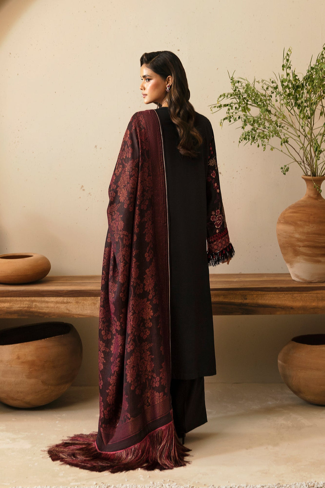 Ethnic | Rozana Winter Collection | ET-16 by Ethnic - Designer Dress - Type: Ladies Clothes - Available at Libayah - 100% Original