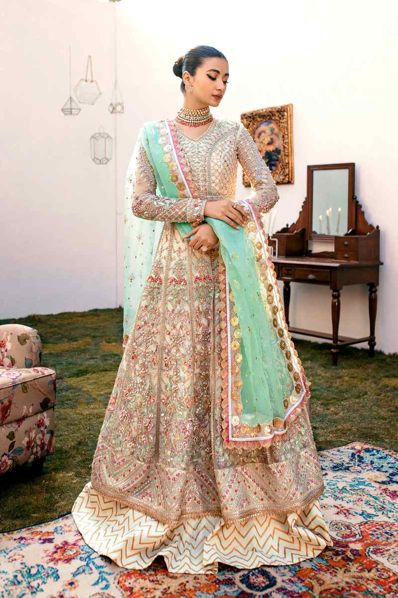 Ezra | Wedding Collection | Sage by Ezra - Designer Dress - Type: Ladies Clothes - Available at Libayah - 100% Original