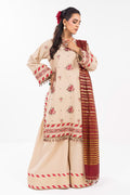 AlKaram | Festive Summer 25 | FC-35N-25-Beige by Alkaram - Designer Dress - Type: Ladies Clothes - Available at Libayah - 100% Original