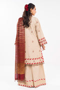 AlKaram | Festive Summer 25 | FC-35N-25-Beige by Alkaram - Designer Dress - Type: Ladies Clothes - Available at Libayah - 100% Original
