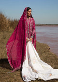 Hussain Rehar | Surkh Eid Pret'25 | Mehrunisa by Hussain Rehar - Designer Dress  - Type : Ladies Clothes - Available at Libayah - 100% Original 