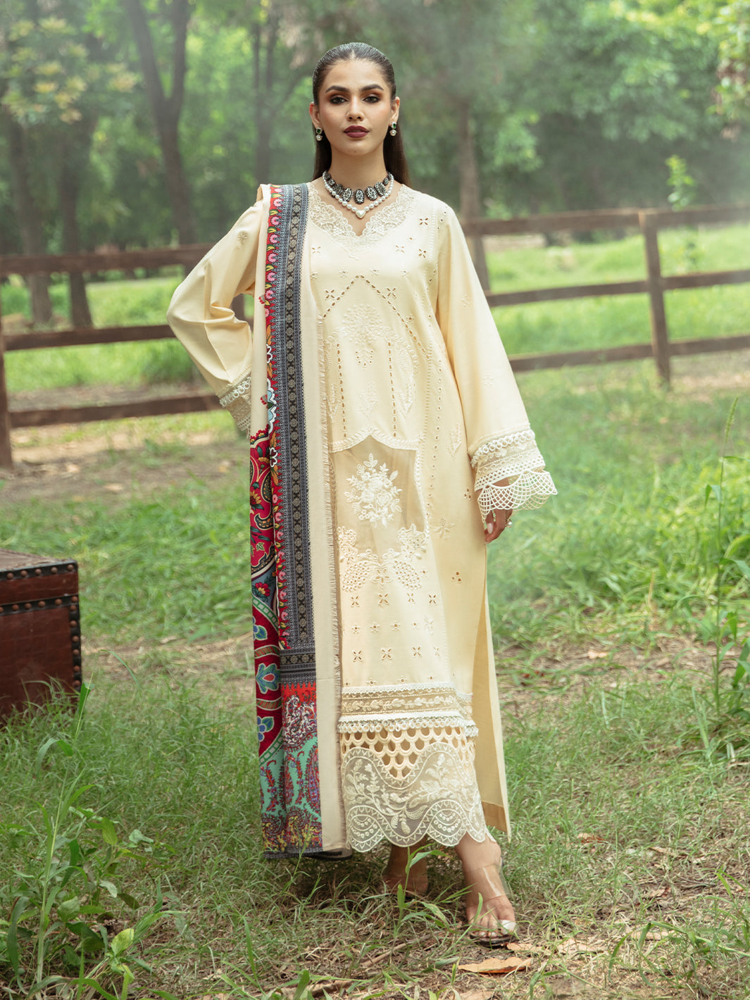Mahnur | Hazel Winter 24 | FLEICITE by Mahnur - Designer Dress - Type: Luxury - Available at Libayah - 100% Original