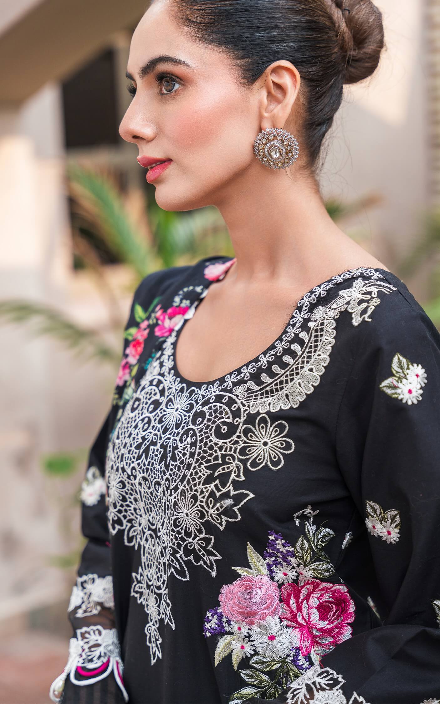 Asifa and Nabeel | Luxury Winter 24 | FLEUR WL-10 by Asifa and Nabeel - Designer Dress - Type: Ladies Clothes - Available at Libayah - 100% Original