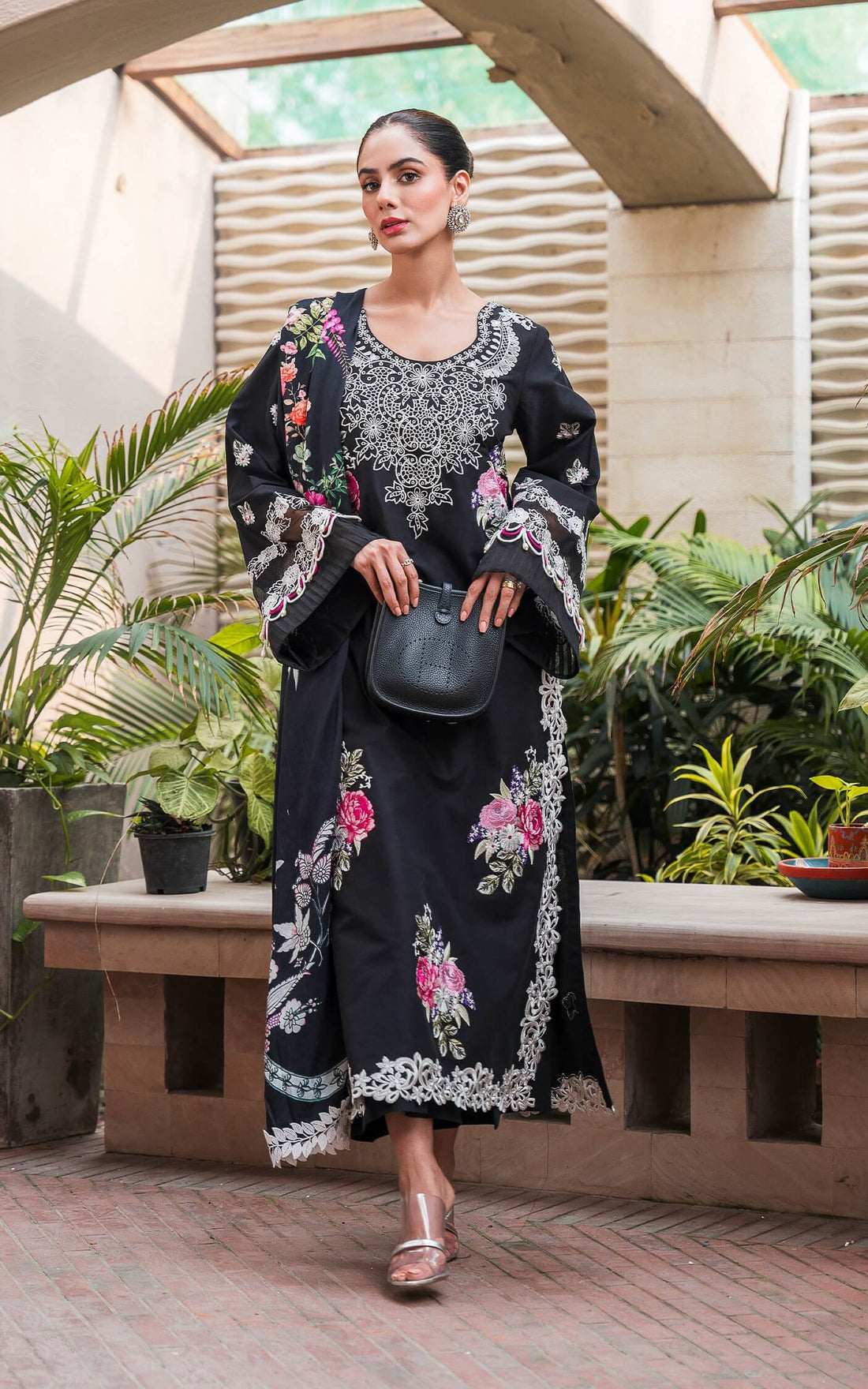 Asifa and Nabeel | Luxury Winter 24 | FLEUR WL-10 by Asifa and Nabeel - Designer Dress - Type: Ladies Clothes - Available at Libayah - 100% Original