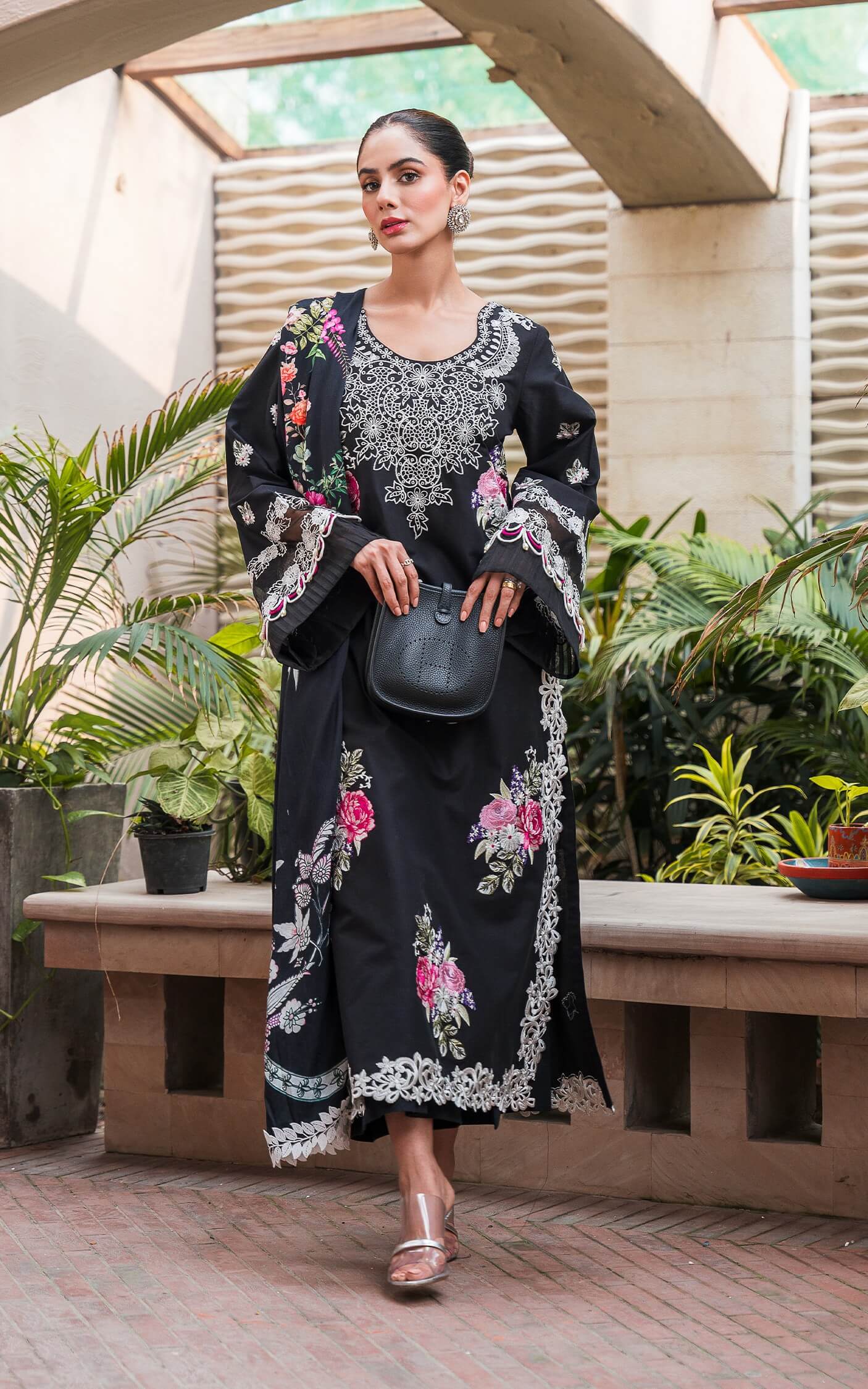 Asifa and Nabeel | Luxury Winter 24 | FLEUR WL-10 by Asifa and Nabeel - Designer Dress - Type: Ladies Clothes - Available at Libayah - 100% Original