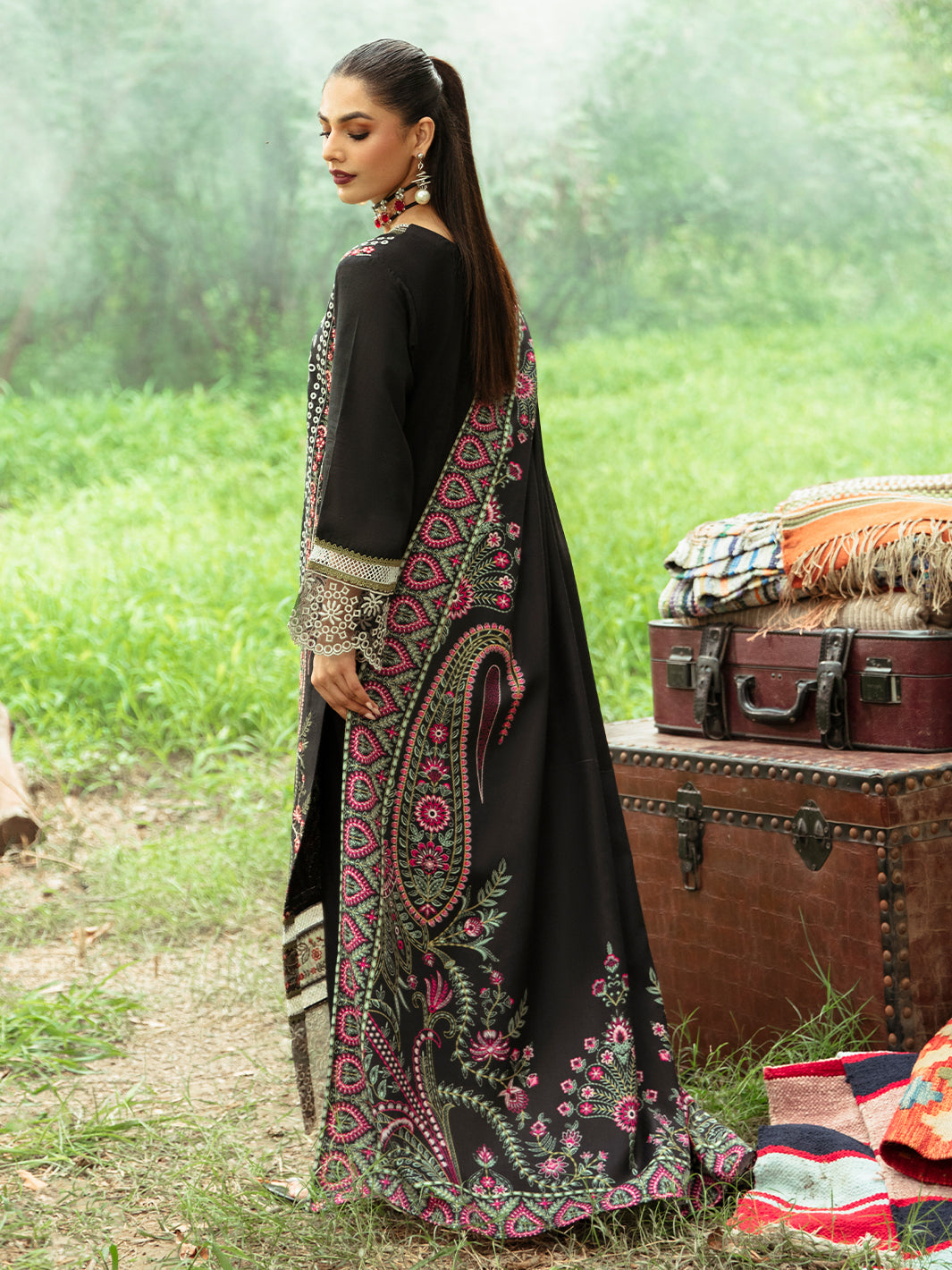 Mahnur | Hazel Winter 24 | FLORALIA by Mahnur - Designer Dress - Type: Luxury - Available at Libayah - 100% Original