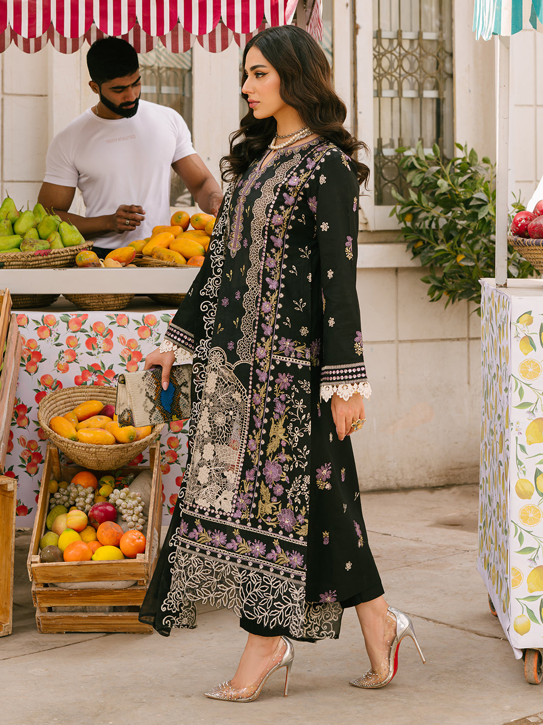 Mahnur | Mahrukh Eid Edit 24 | FLORENCE by Mahnur - Designer Dress - Type: Ladies Clothes - Available at Libayah - 100% Original