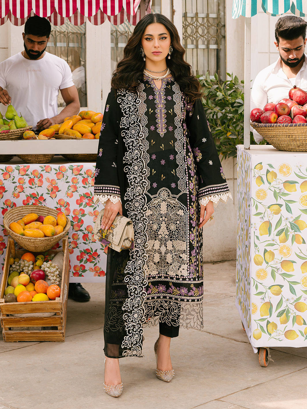 Mahnur | Mahrukh Eid Edit 24 | FLORENCE by Mahnur - Designer Dress - Type: Ladies Clothes - Available at Libayah - 100% Original