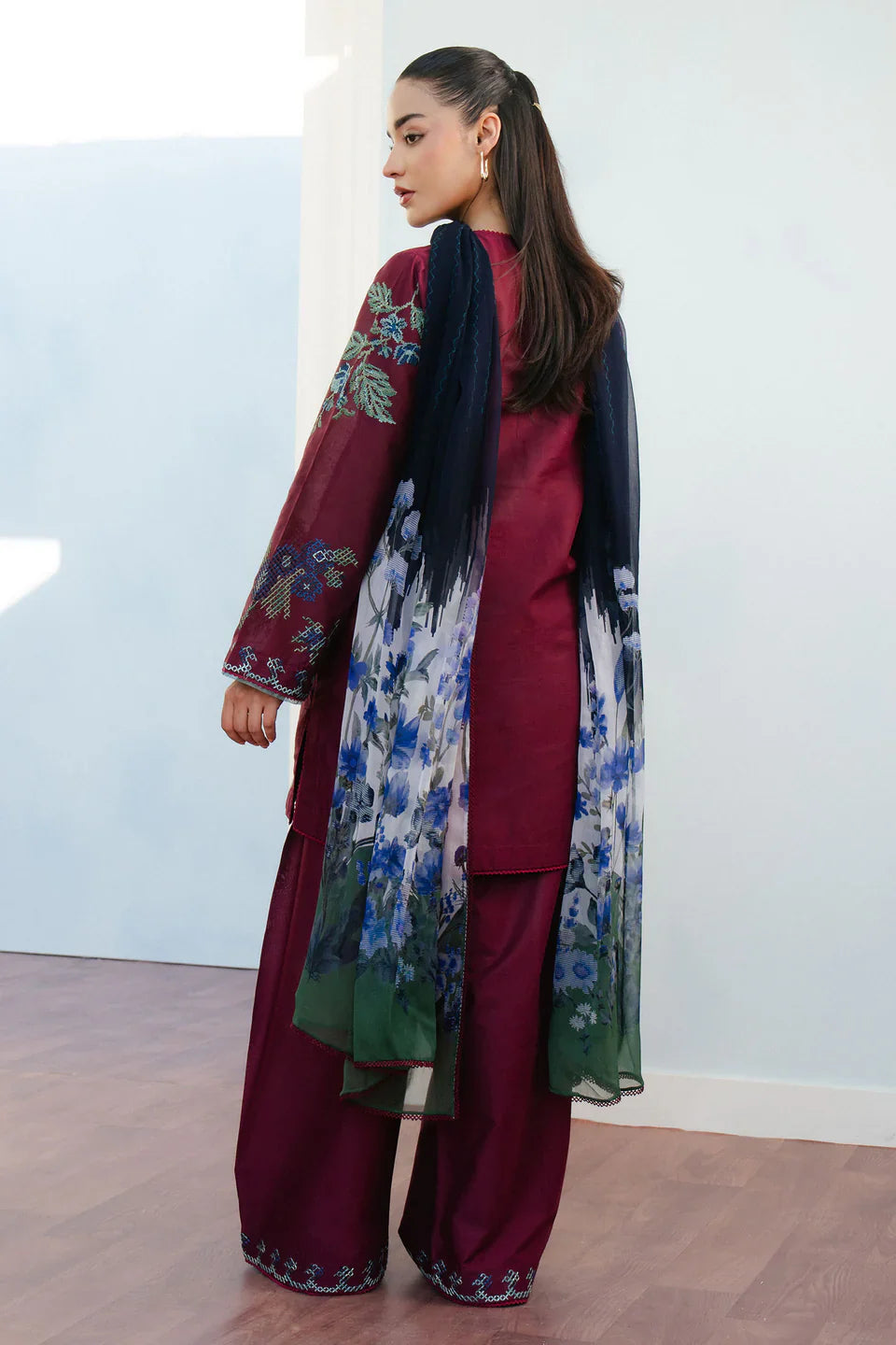Zara Shahjahan | Coco Lawn 25 | FREYA-4B by Zara Shahjahan - Designer Dress - Type: Ladies Clothes - Available at Libayah - 100% Original