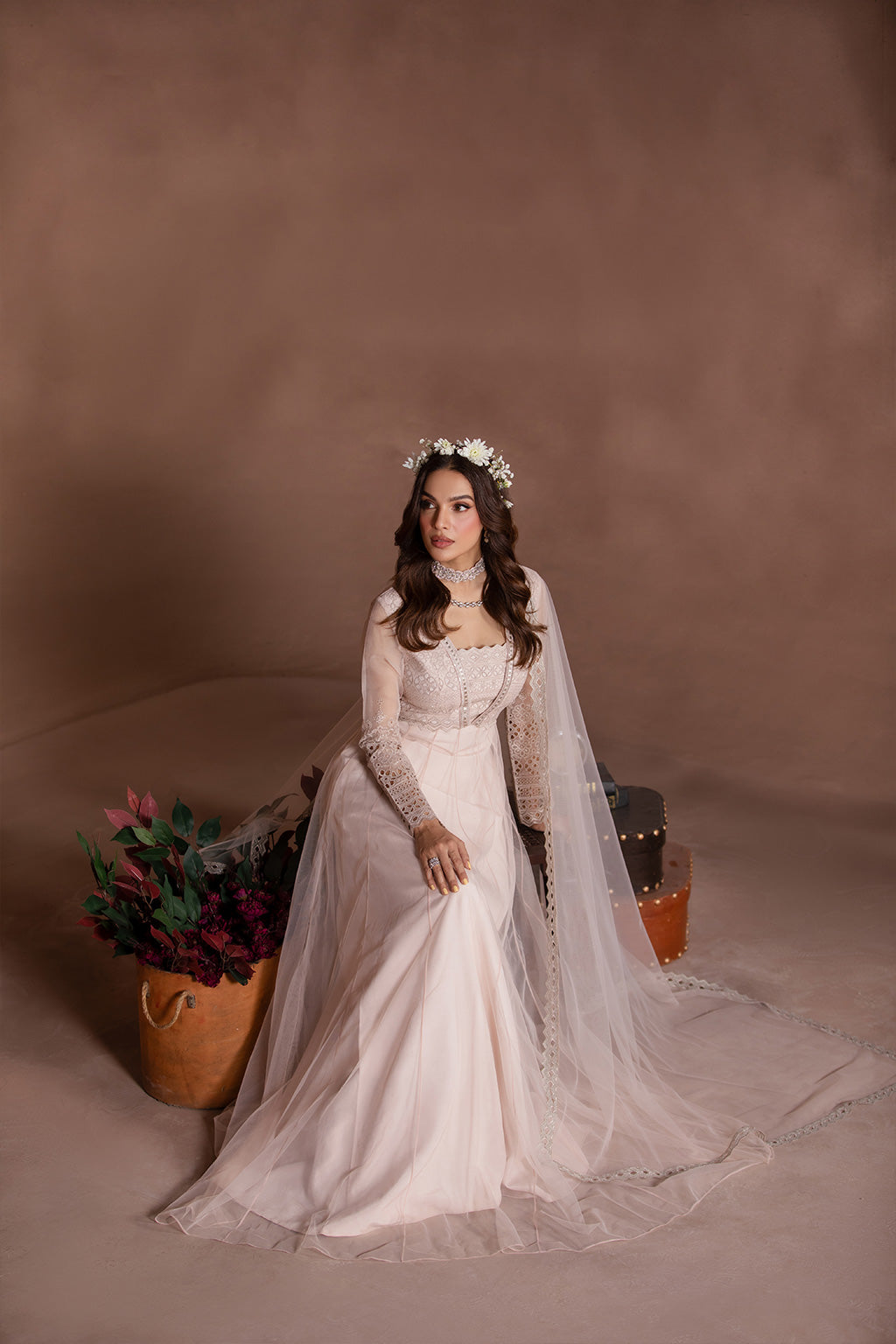 Flossie | Studio RTW | ROSE COLORED by Flossie - Designer Dress - Type: Ladies Clothes - Available at Libayah - 100% Original