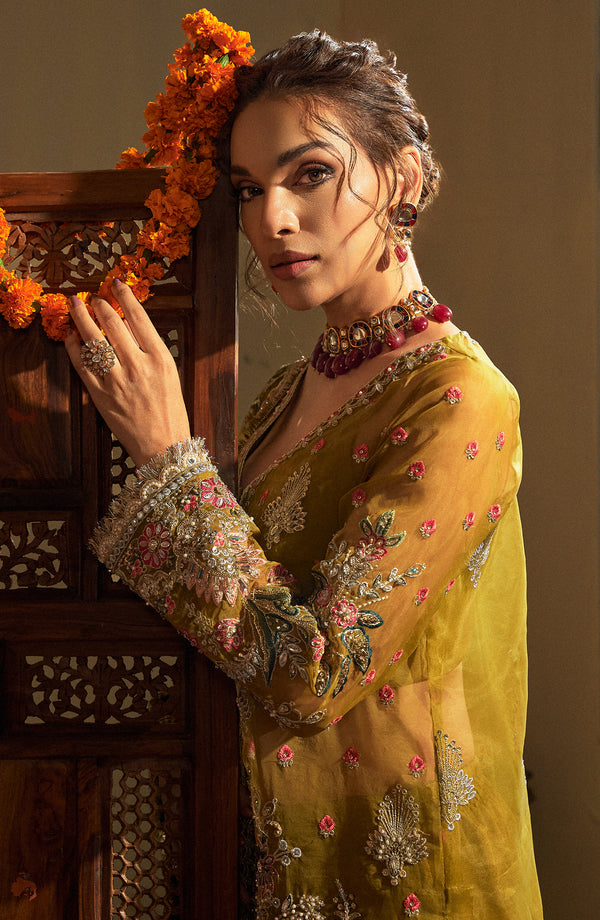 Fabiha Fatima | Reve Royal Luxury Wedding Dresses |AMBER by Fabiha Fatima - Designer Dress - Type: Ladies Clothes - Available at Libayah - 100% Original