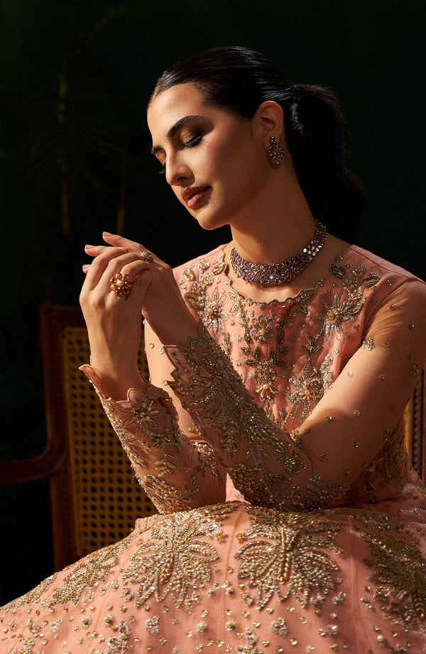 Fabiha Fatima | Reve Royal Luxury Wedding Dresses | ROSE by Fabiha Fatima - Designer Dress - Type: Ladies Clothes - Available at Libayah - 100% Original