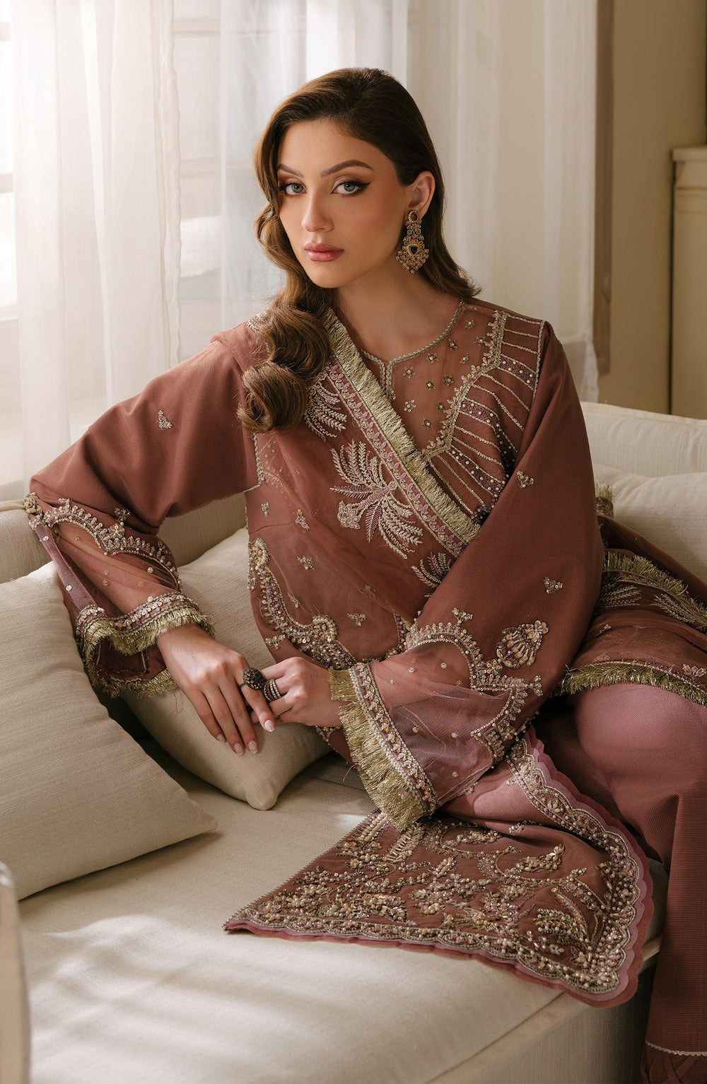 Fabiha Fatima | Reve Royal Luxury Wedding Dresses | ZIRCON by Fabiha Fatima - Designer Dress - Type: Ladies Clothes - Available at Libayah - 100% Original