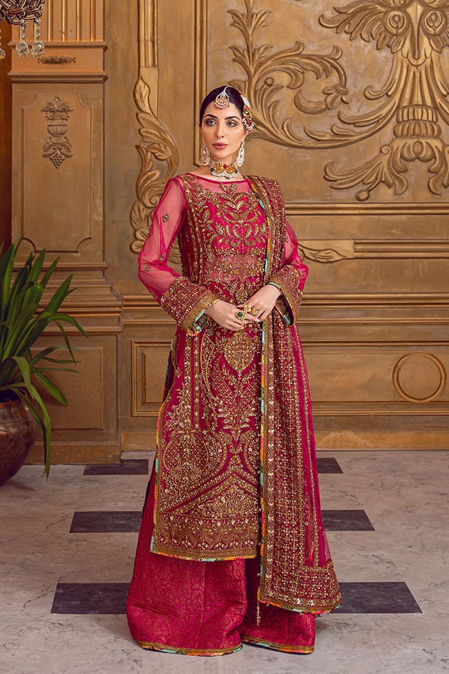 Fahad Hussayn | Formals 2024 | MADHURAI by Fahad Hussayn - Designer Dress - Type: Ladies Clothes - Available at Libayah - 100% Original