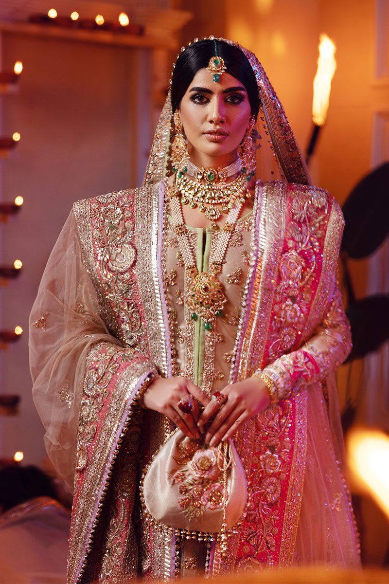 Fahad Hussayn | Formals 2024 | MULTAN MAHAL by Fahad Hussayn - Designer Dress - Type: Ladies Clothes - Available at Libayah - 100% Original