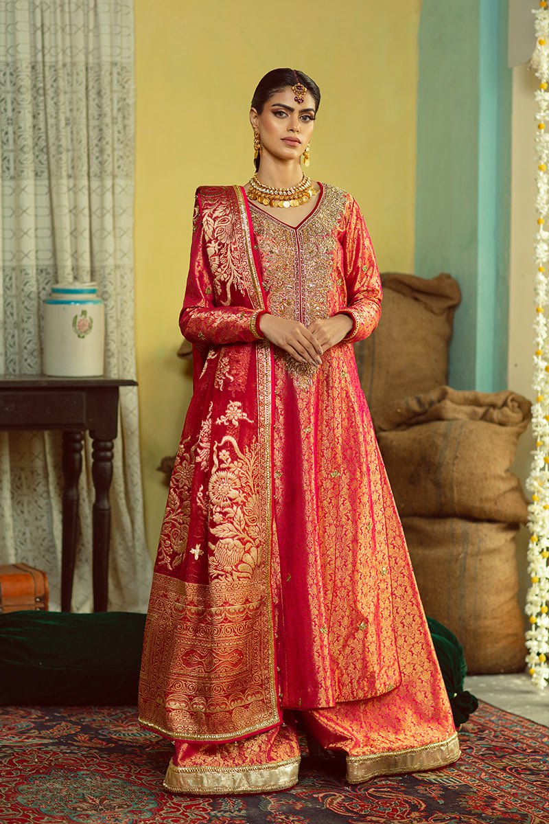 Fahad Hussayn | Formals 2024 | RIYASAT by Fahad Hussayn - Designer Dress - Type: Ladies Clothes - Available at Libayah - 100% Original