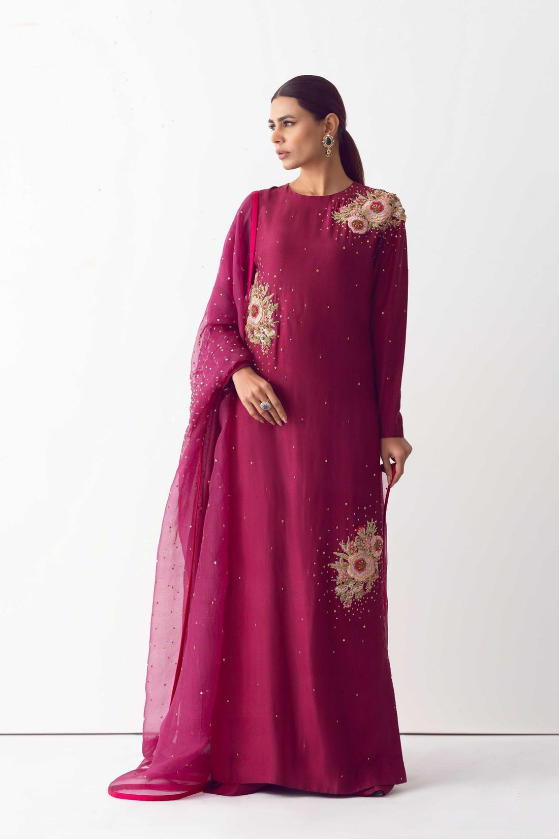 Fahad Hussayn | Formals 2024 | AFSANA E NAGRI by Fahad Hussayn - Designer Dress - Type: Ladies Clothes - Available at Libayah - 100% Original