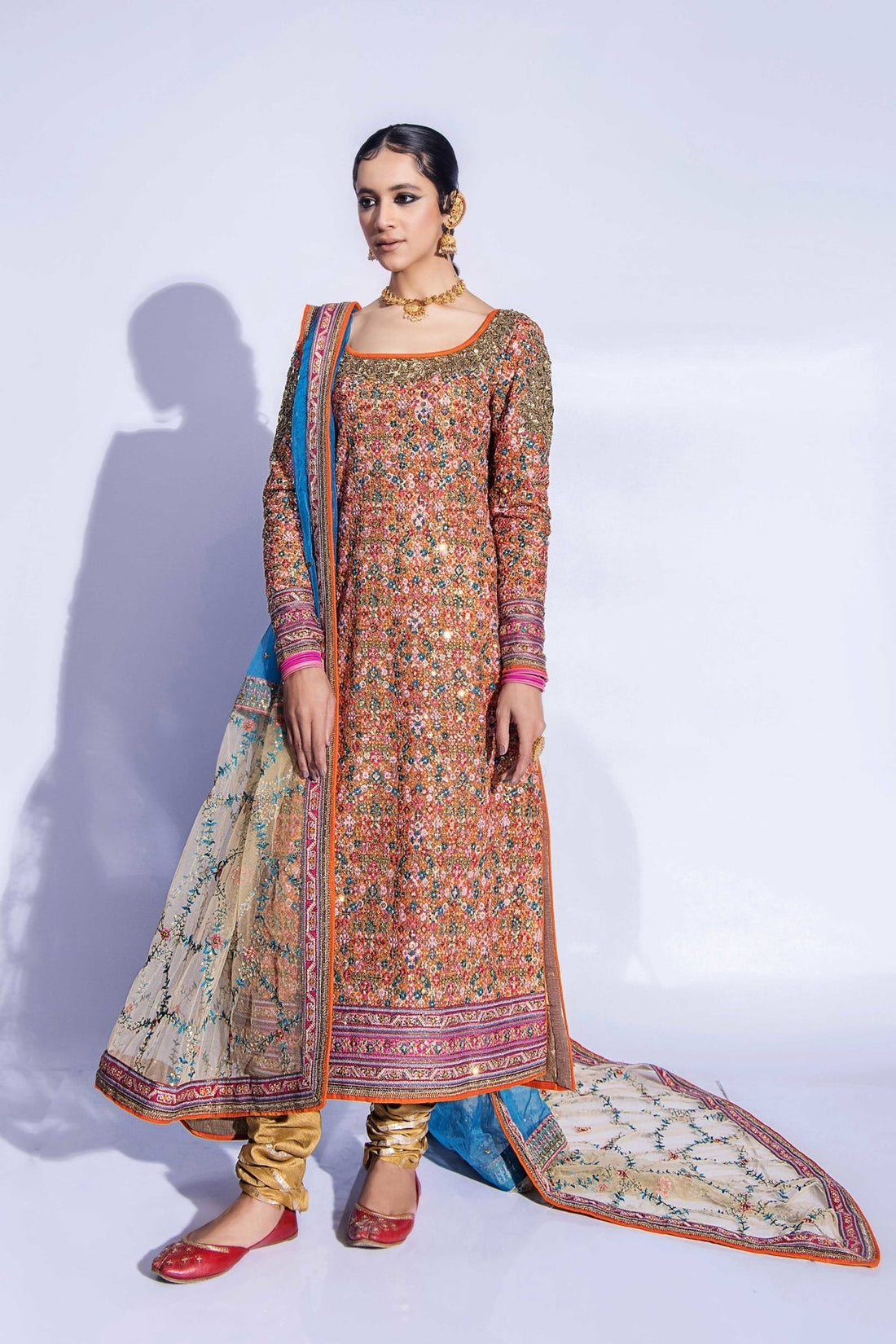 Fahad Hussayn | Formals 2024 | ZAAWIA by Fahad Hussayn - Designer Dress - Type: Ladies Clothes - Available at Libayah - 100% Original