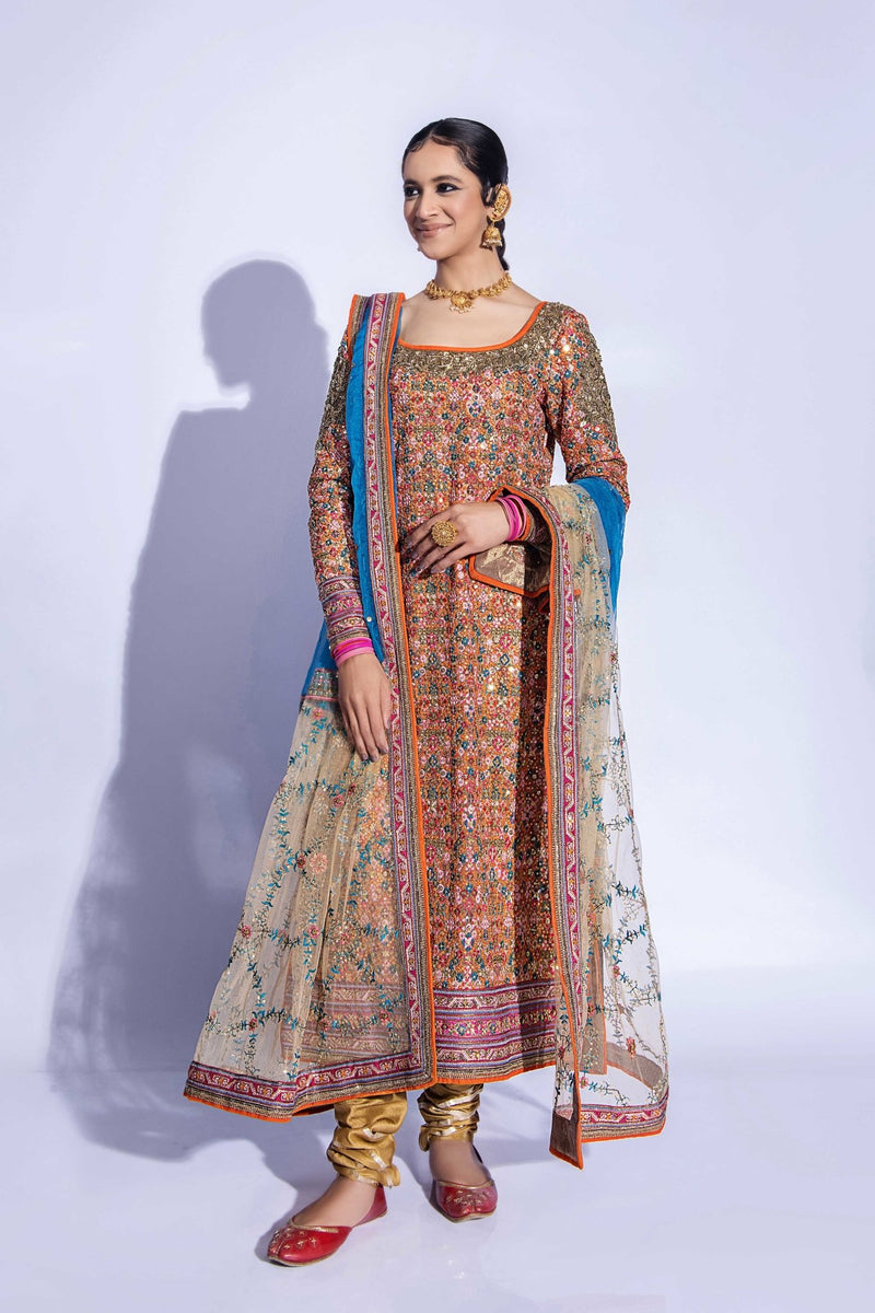 Fahad Hussayn | Formals 2024 | ZAAWIA by Fahad Hussayn - Designer Dress - Type: Ladies Clothes - Available at Libayah - 100% Original