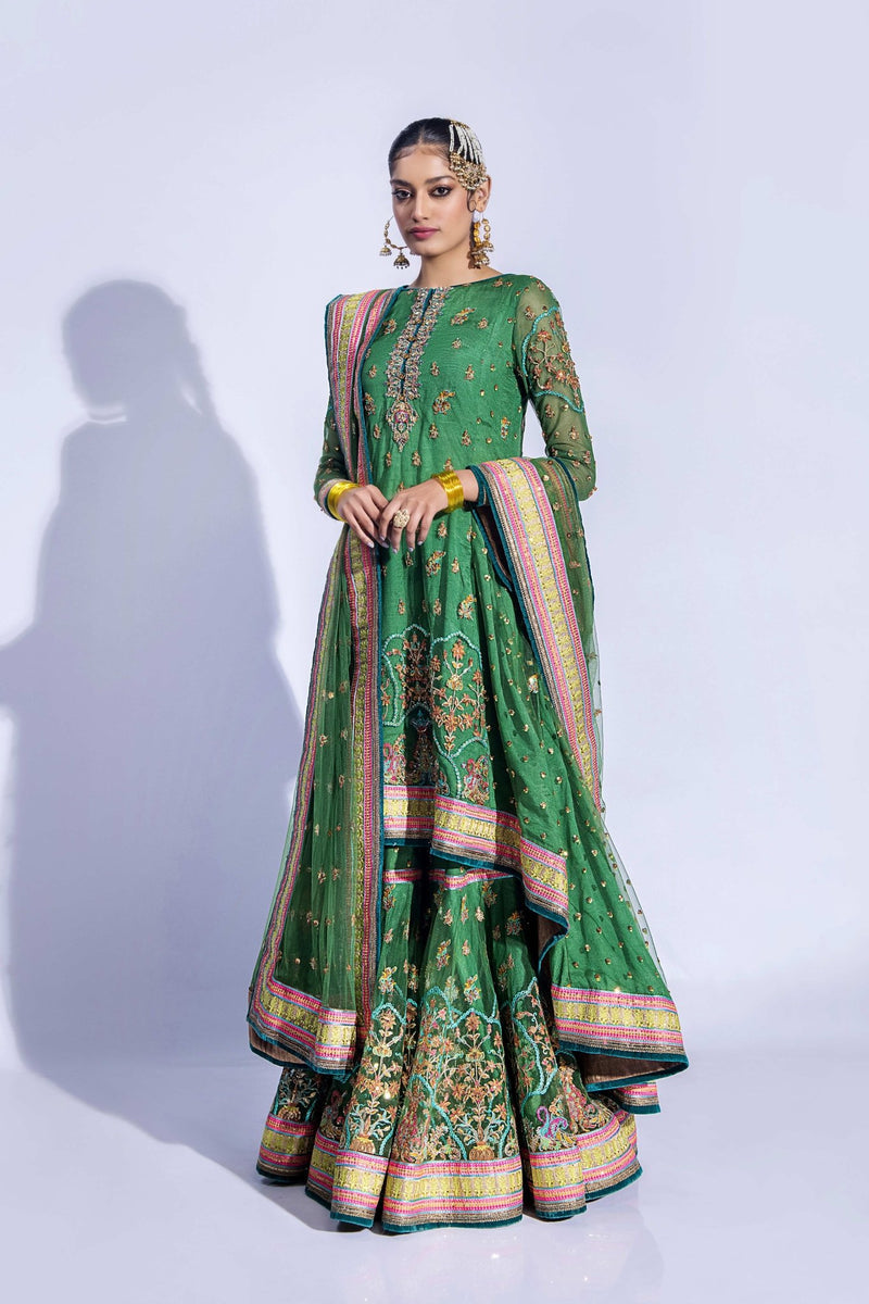 Fahad Hussayn | Formals 2024 | ZAICHA by Fahad Hussayn - Designer Dress - Type: Ladies Clothes - Available at Libayah - 100% Original