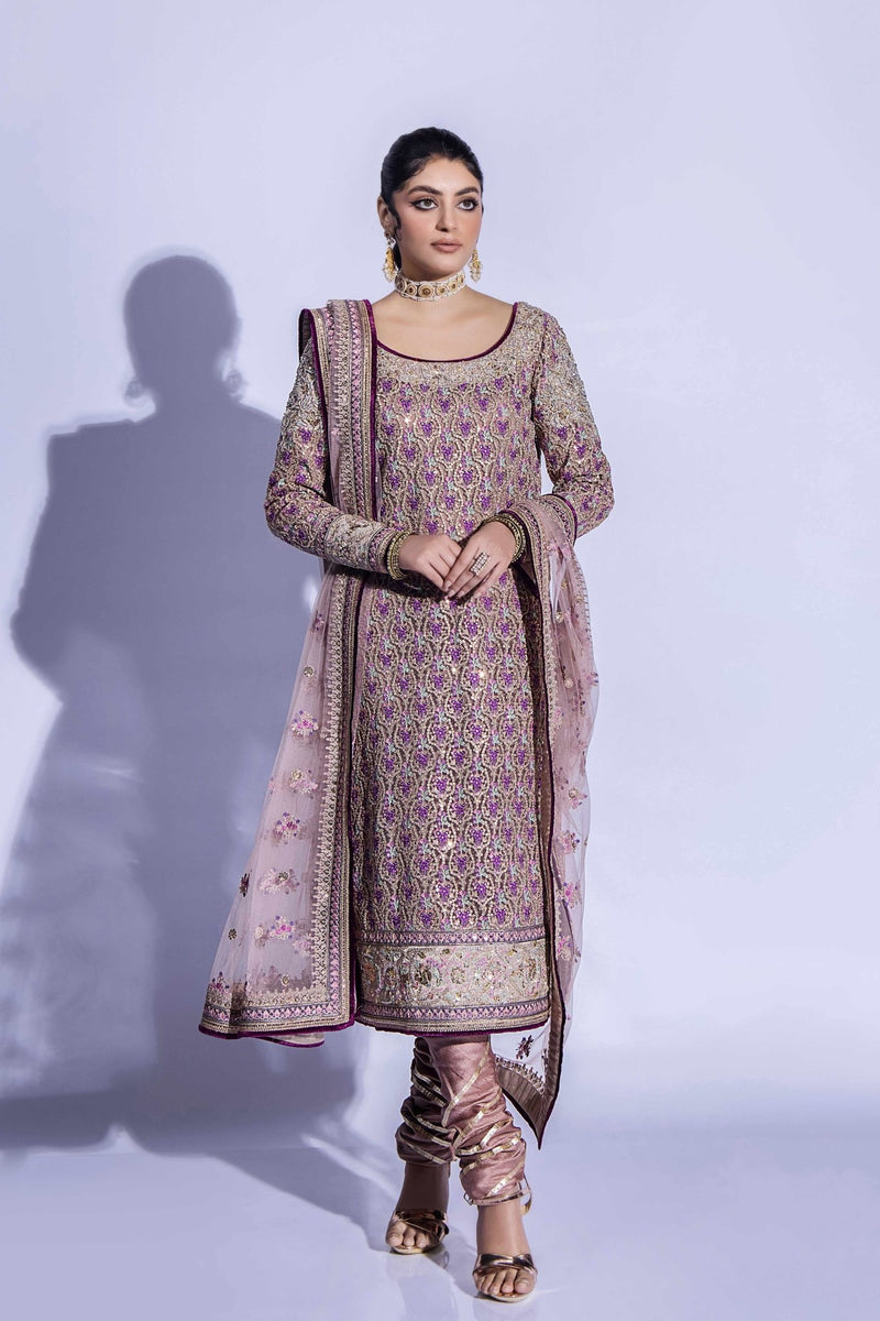 Fahad Hussayn | Formals 2024 | BARAMDA by Fahad Hussayn - Designer Dress - Type: Ladies Clothes - Available at Libayah - 100% Original