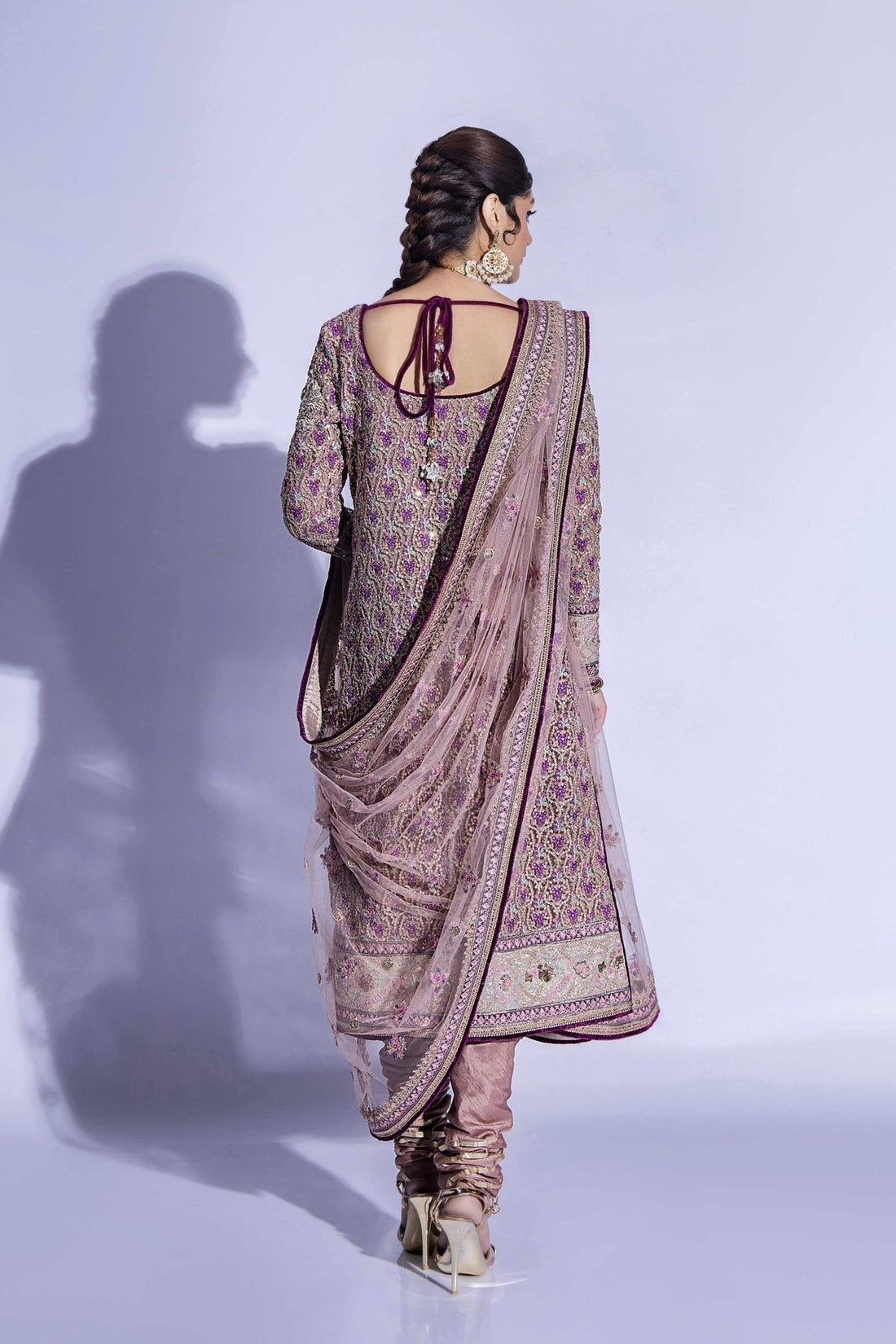 Fahad Hussayn | Formals 2024 | BARAMDA by Fahad Hussayn - Designer Dress - Type: Ladies Clothes - Available at Libayah - 100% Original